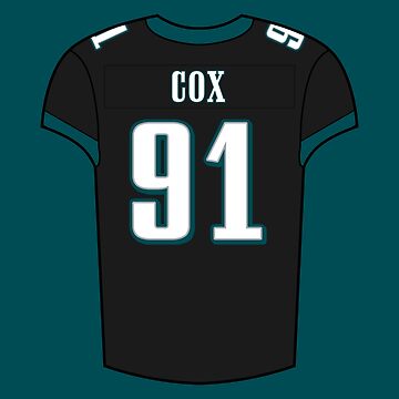 Fletcher Cox Away Jersey Poster for Sale by designsheaven