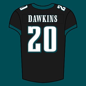 Miles Sanders Away Jersey Sticker for Sale by designsheaven