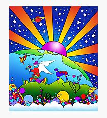 Cosmic Pet World Photographic Print