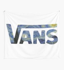 Vans Starry Night Logo Wall Tapestry