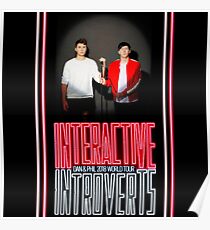 Dan and Phil 2018 Tour Poster