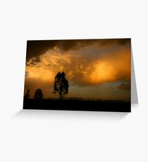 Kilcoy Sunset Greeting Card