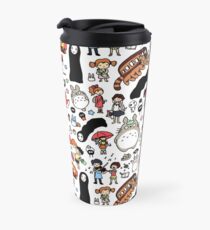 Kawaii Ghibli Doodle Travel Mug