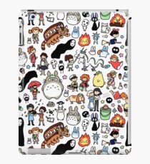 Kawaii Ghibli Doodle iPad Case/Skin