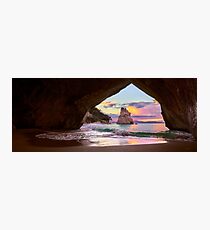 Cathedral Cove singt Fotodruck