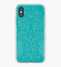 Scandinavian Teal Pattern iPhone Case