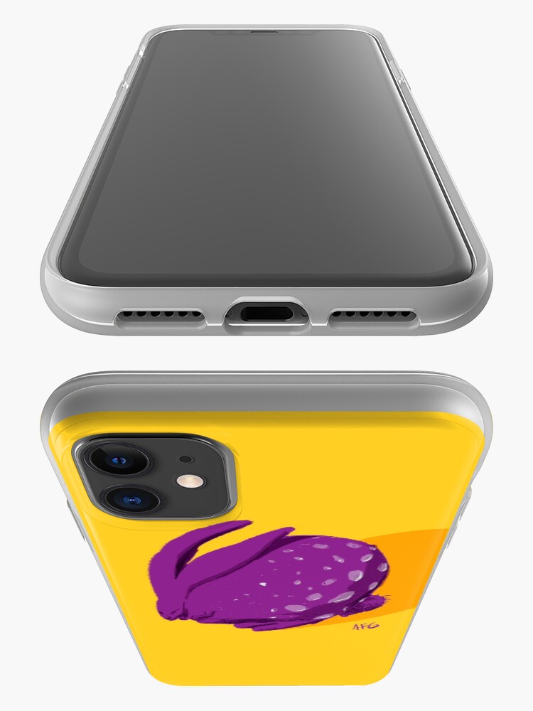 Alternate view of Purple Polka Dot Rabbit iPhone Case & Cover