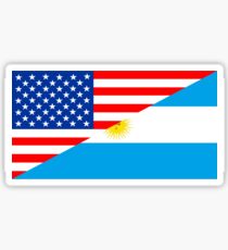 usa argentina Sticker