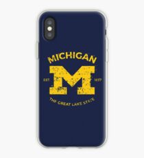 Michigan + Nickname - Vintage & Retro iPhone Case