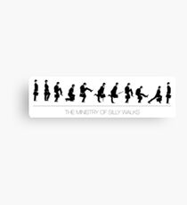 Ministry of silly walks Canvas Print