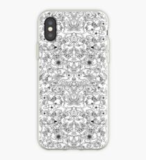 White and Black Magic Forest iPhone Case