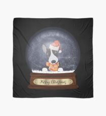 English Bull Terrier Christmas Gift Scarf