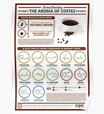 The Chemistry of Coffee's Aroma Poster