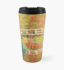 Claude Monet, French, 1840-1926 'Japanese Footbridge, Giverny' Travel Mug
