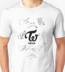 TWICE - Signed With Logo Unisex T-Shirt