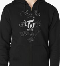 TWICE - Signed With Logo Zipped Hoodie