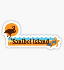 Sanibel Island - Florida. Sticker