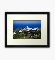 Parish in the Azores islands Framed Print