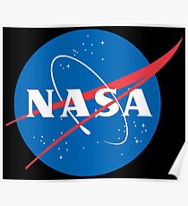 Póster Logotipo de la NASA