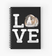 Love Guinea Pigs - Cute Guinea Pig Pet Lover Spiral Notebook