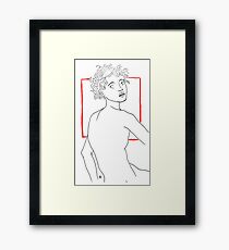 MICHELANGELO FRESCO Framed Print
