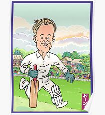 AB de Villiers Cricket Hero Poster