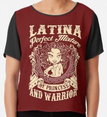 Latina Perfect Mixture Of Princess And Warrior Chiffon Top