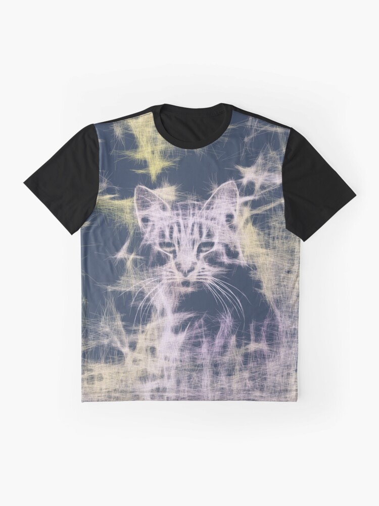 Alternate view of Linify Cat Graphic T-Shirt