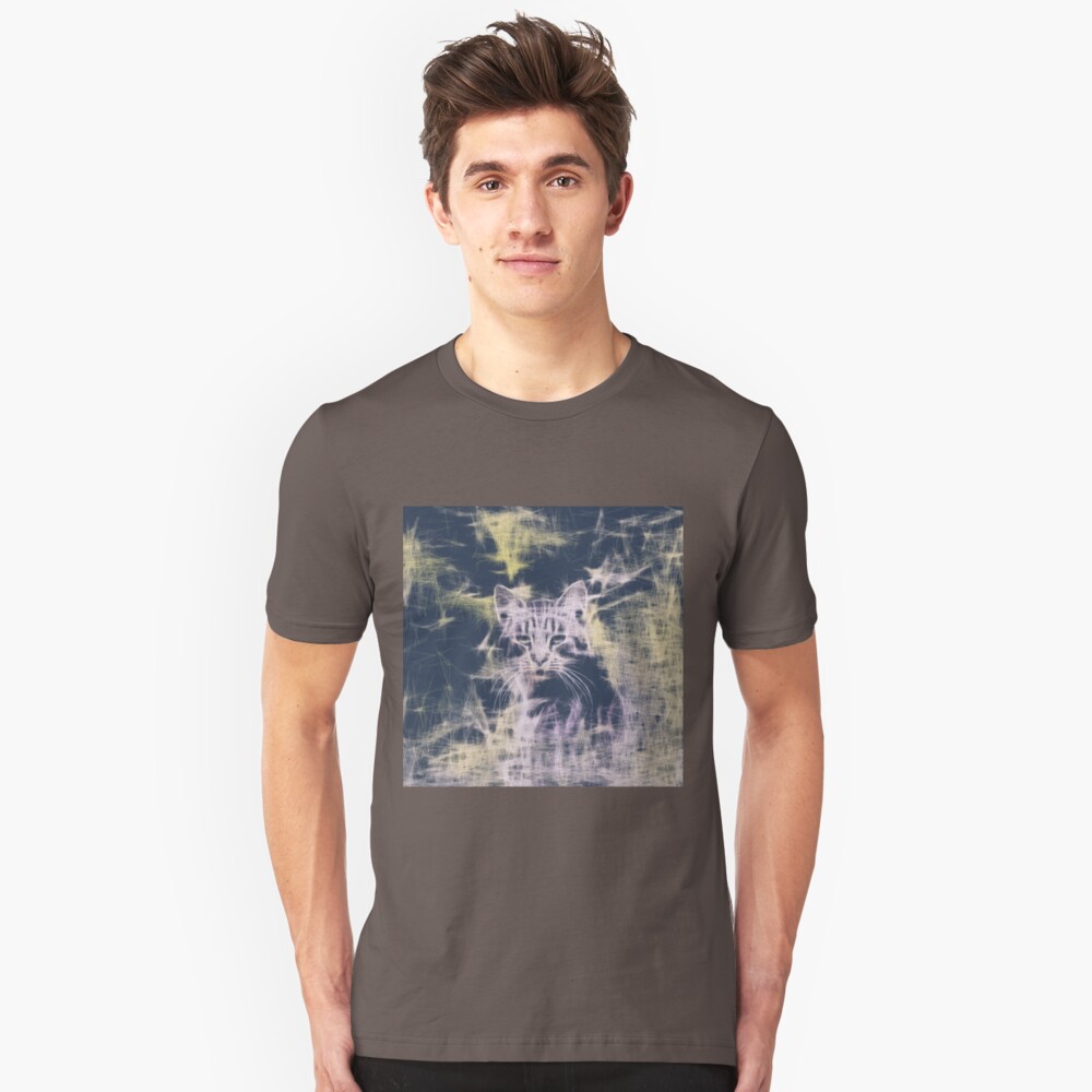 Linify Cat Slim Fit T-Shirt
