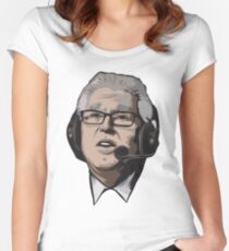 Mike Francesa Radio Legend Women's Fitted Scoop T-Shirt