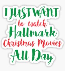 CHRISTMAS HALLMARK Sticker