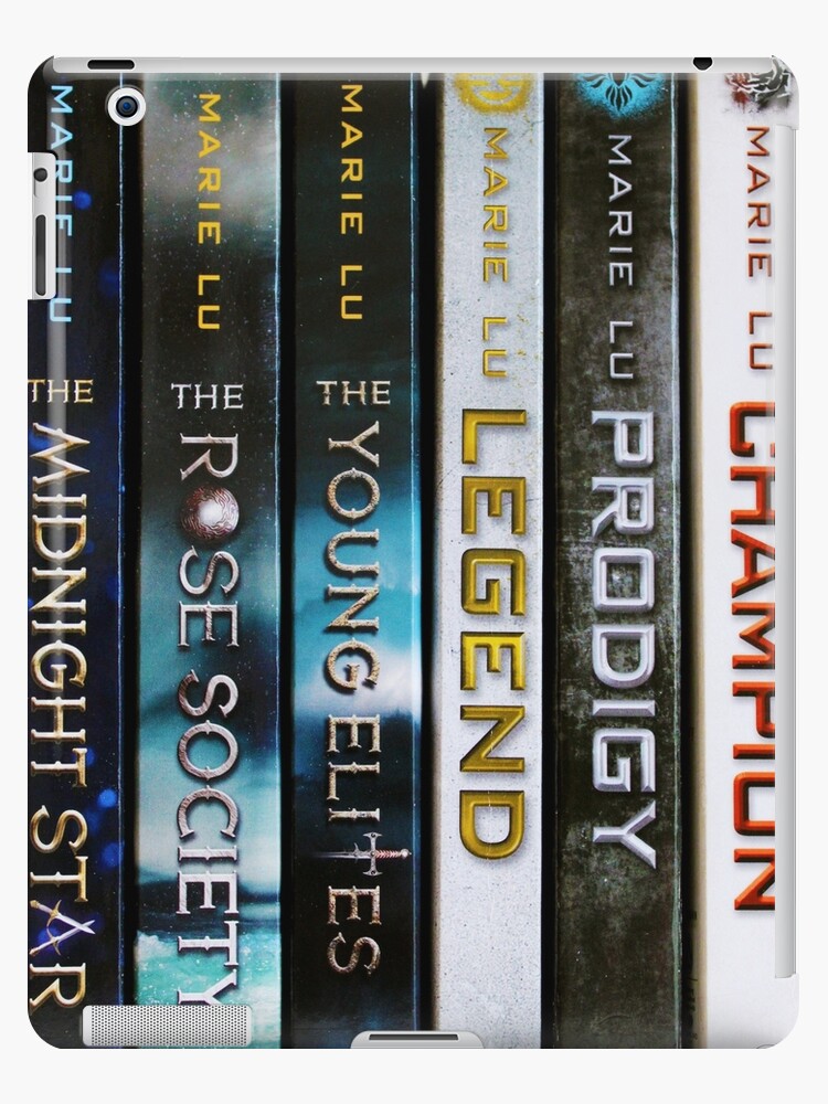 marie lu book spines