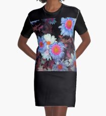 pretty colored mums 11/18/17 Graphic T-Shirt Dress