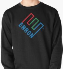 Enron Tshirt - Defunct Company Logo - Corporate Humor Tshirt - Parody Tshirt Pullover