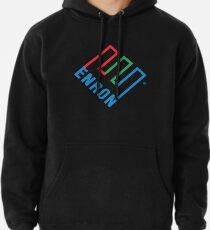 Sudadera con capucha Enron Tshirt - Defunct Company Logotipo - Humor corporativo Tshirt - Parodia Tshirt