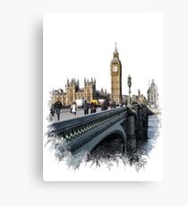 London Canvas Print