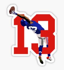 13 Odell catch 2 Sticker