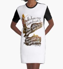 Under hans vinger Graphic T-Shirt Dress