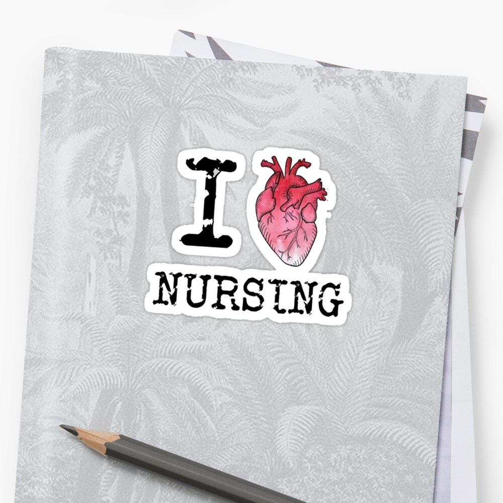 Nurse Sticker Sticker By Instamedshop Redbubble