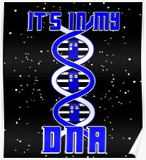 DNA TARDIS Poster