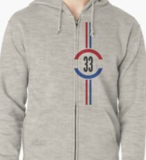 Max Verstappen 33 Zipped Hoodie