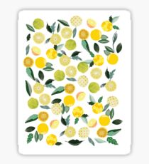 Lemon Zest Sticker