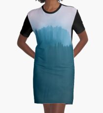 Who Knows Where the Time Goes? Graphic T-Shirt Dress