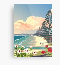 Orewa Beach, New Zealand Metal Print