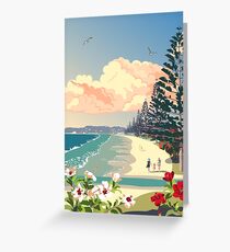 Orewa Beach, New Zealand Greeting Card