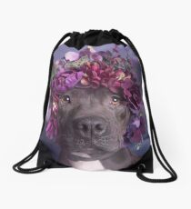 Flower Power, Aria Drawstring Bag