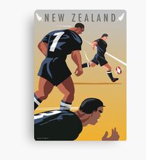 Kickoff Rugby New Zealand Canvas Print
