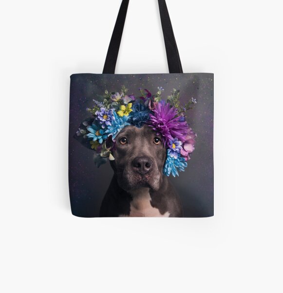 Flower Power, Destiny All Over Print Tote Bag