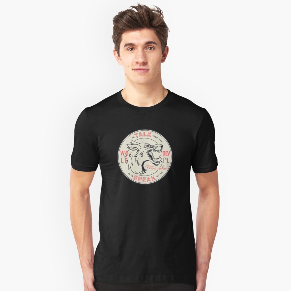 To Talk About the Wolf Slim Fit T-Shirt
