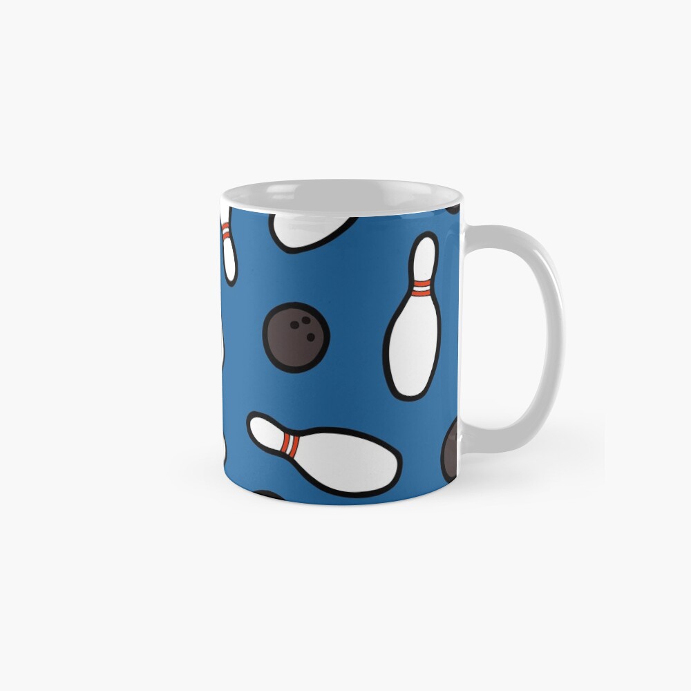 Bowling for Pins Pattern Classic Mug